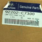Đèn gầm, đèn cản trước Hyundai i20 2016 | 92202C7300, 92201C7300